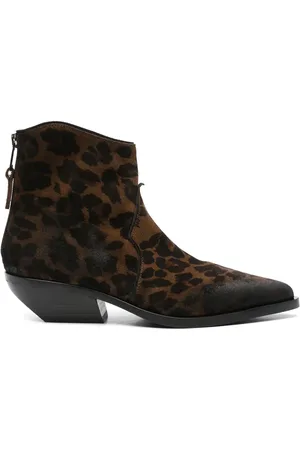 Elena Iachi Botas Texan con tacón de 50 mm