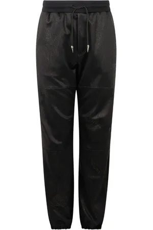 Roberto Cavalli Pantalones con motivo en jacquard
