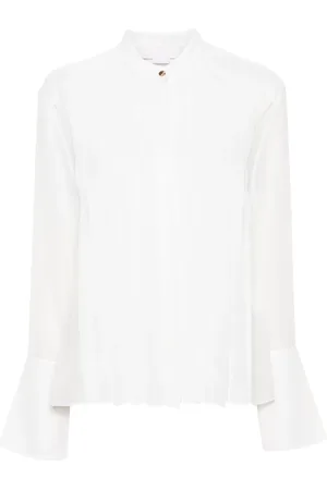 GENNY Camisa plisada