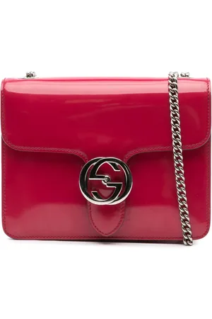 Gucci Bandolera Interlocking G Dollar pequeña de piel de becerro pulida 2000-2015