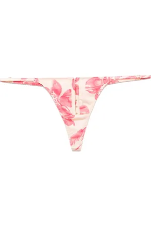 Kiki de Montparnasse Tanga Papillon Et Orchidee estilo corsé