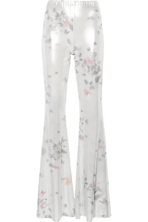MACCAPANI Pantalones Slender acampanados