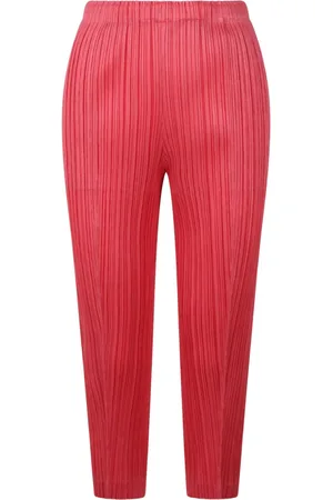 PLEATS PLEASE ISSEY MIYAKE Pantalones capri con pinzas