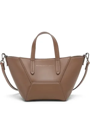 Brunello Cucinelli Bolso shopper BC Duo mini de piel