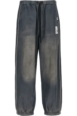 Maison Mihara Yasuhiro Pantalones de chándal Aged Satin