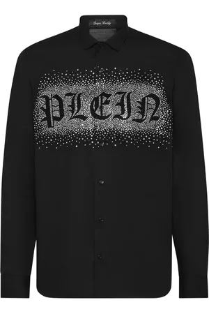 Philipp Plein Camisa Sugar Daddy con strass