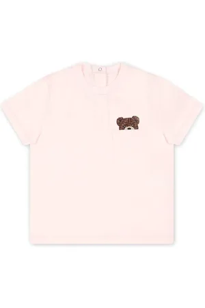 Fendi Camiseta con oso estampado