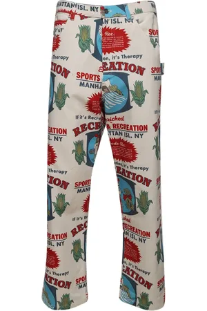 BODE Pantalones con estampado gráfico