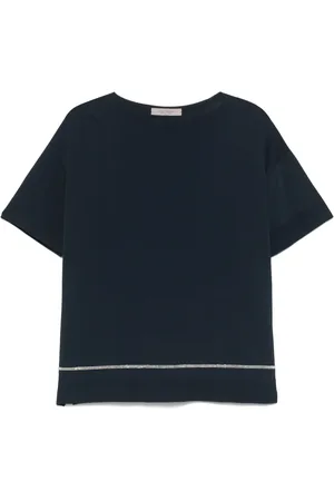 D.EXTERIOR Camiseta con detalle de cuentas