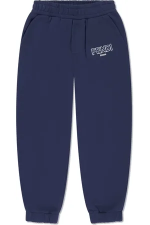 Fendi Pantalones de chándal con parche del logo