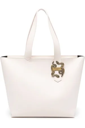 Roberto Cavalli Bolso shopper con placa Iconic Snakes