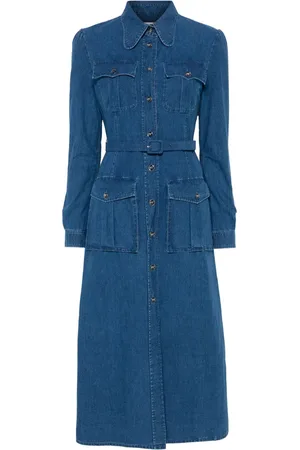 VALENTINO GARAVANI Vestido camisero vaquero