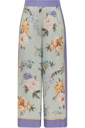 Self-Portrait Pantalones con estampado floral
