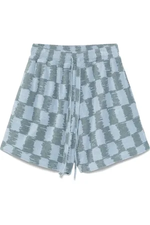 BONSAI Pantalones cortos pitillo a cuadros