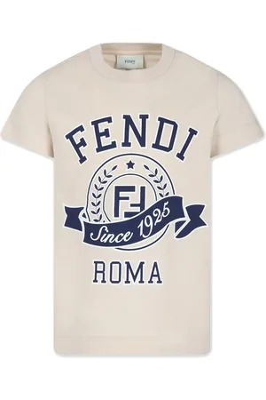 Fendi Camiseta con logo estampado