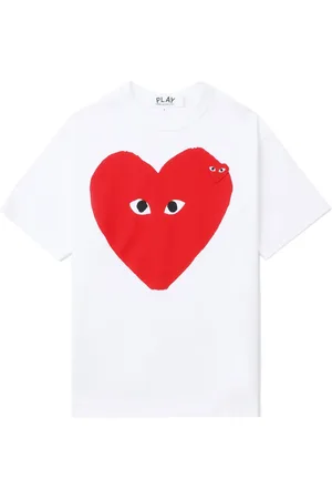 Comme des Garçons Camiseta Heart