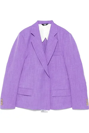 GCDS Blazer con efecto de punto en mezcla