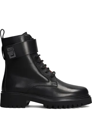 Evaluna Botas militares con cordones