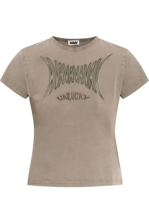 AVAVAV Camiseta corta con estampado gráfico