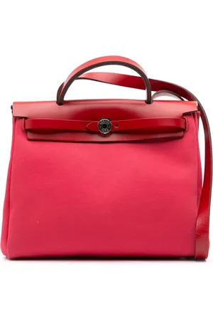 Hermès Bolso satchel Toile Militaire Vache Hunter Herbag Zip 31 2020