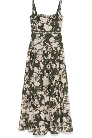 Agua by Agua Bendita Vestido largo Lima Gardenia