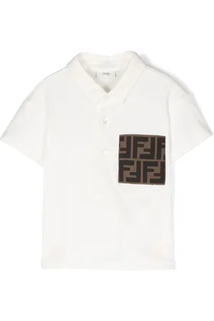 Fendi Polo con monograma estampado