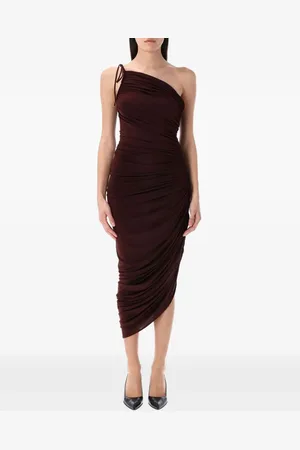 MAGDA BUTRYM Vestido midi fruncido