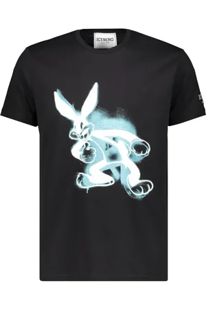Iceberg Camiseta estampada de algodón