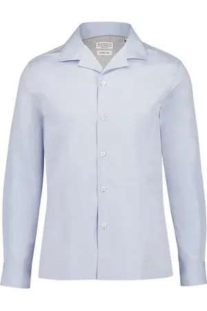 Brunello Cucinelli Camisa de algodón