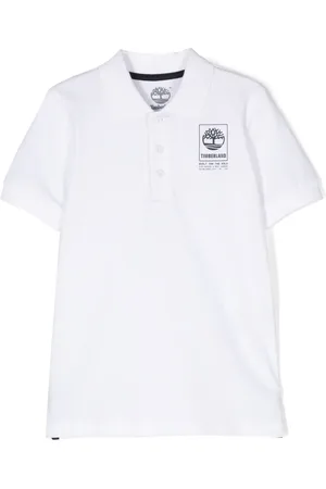Timberland Polo con logo estampado