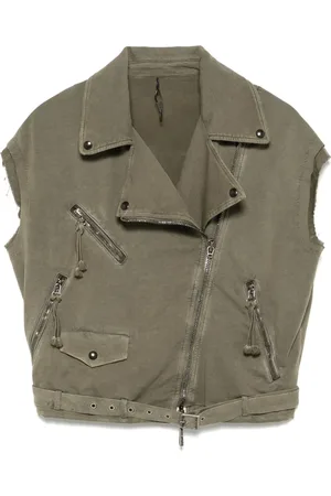 MASNADA Chaleco estilo biker
