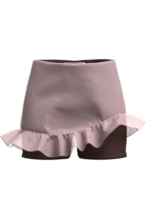 MACCAPANI Skorts Tonia a capas con volantes