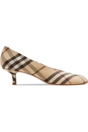 Burberry Zapatos Check Baby con tacón de 45 mm