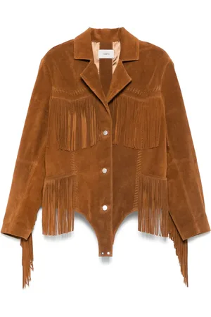 COPERNI Chaqueta con flecos de ante