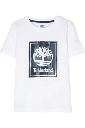 Timberland Camiseta con logo estampado