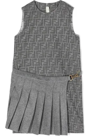 Fendi Vestido con monograma FF