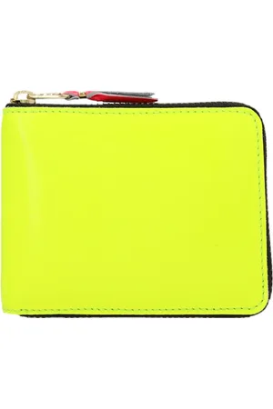 Comme des Garçons Cartera con cremallera en el contorno