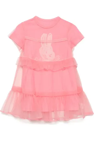 JNBY by JNBY Vestido con conejos estampados