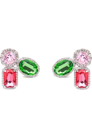 AREA Pendientes con detalles de cristales
