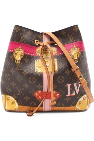LOUIS VUITTON 2018 Neo Noe monogram Summer Trunk bucket bag