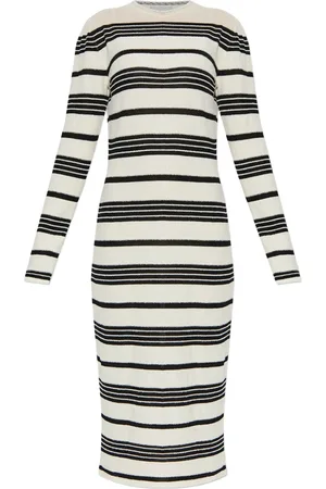 Moncler Vestido de mezcla de algodón