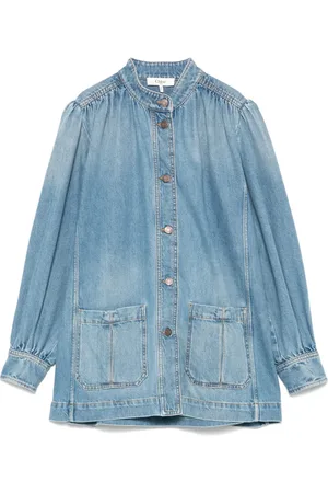 Chloé Chaqueta vaquera fruncida