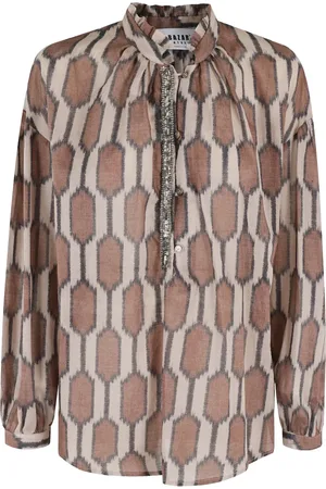 Bazar Deluxe Camisa con motivo geométrico