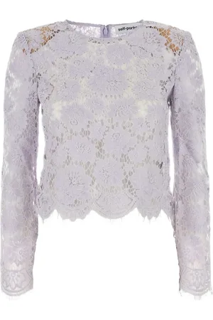 Self-Portrait Blusa de encaje