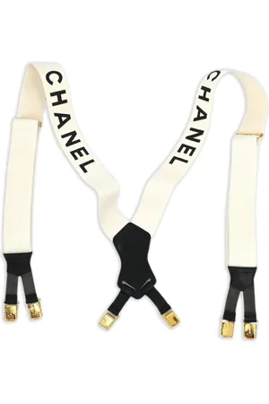 CHANEL Tirantes con logo 1990-2000