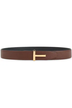 Tom Ford Cinturón con placa del logo