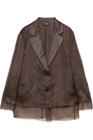 PESERICO SIGN Blazer de organza