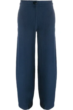 Emporio Armani Pantalones con motivo chevron en jacquard