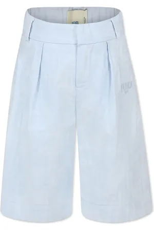 Fendi Bermudas con logo bordado