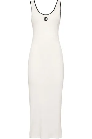 Philipp Plein Vestido de canalé